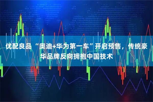 优配良品 “奥迪+华为第一车”开启预售，传统豪华品牌反向拥抱中国技术
